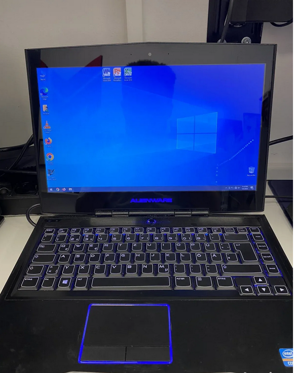 Alienware M14X R2 Intel Core i7-3630 QM, 8GB DDR3 SO-DIMM,GeForce GT 650M, 240GB SSD